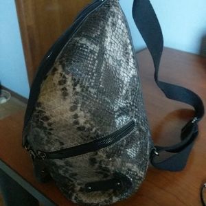 Sling Back Snake Embossed Reaction by Kenneth Cole Bag